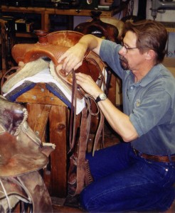Bruce Meier, owner of Ben's Saddlery & Shoe Repair